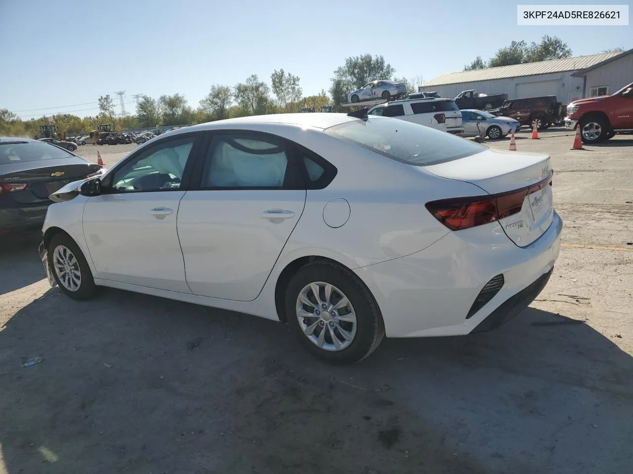 2024 Kia Forte Lx VIN: 3KPF24AD5RE826621 Lot: 73389684