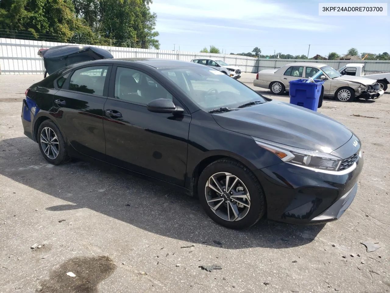 2024 Kia Forte Lx VIN: 3KPF24AD0RE703700 Lot: 74600544