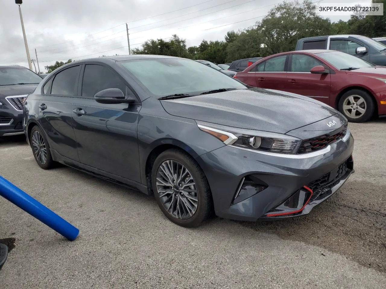 2024 Kia Forte Gt Line VIN: 3KPF54AD0RE722139 Lot: 74672214