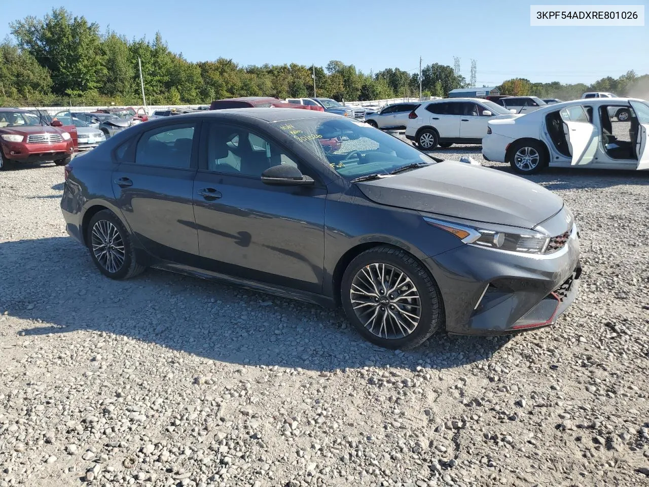 2024 Kia Forte Gt Line VIN: 3KPF54ADXRE801026 Lot: 75334934