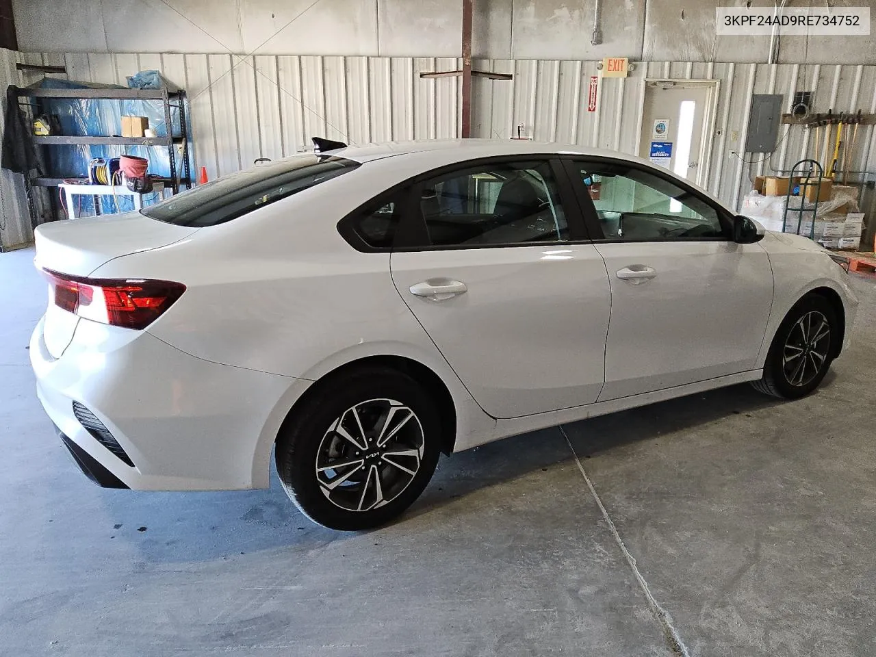 2024 Kia Forte Lx VIN: 3KPF24AD9RE734752 Lot: 75915994