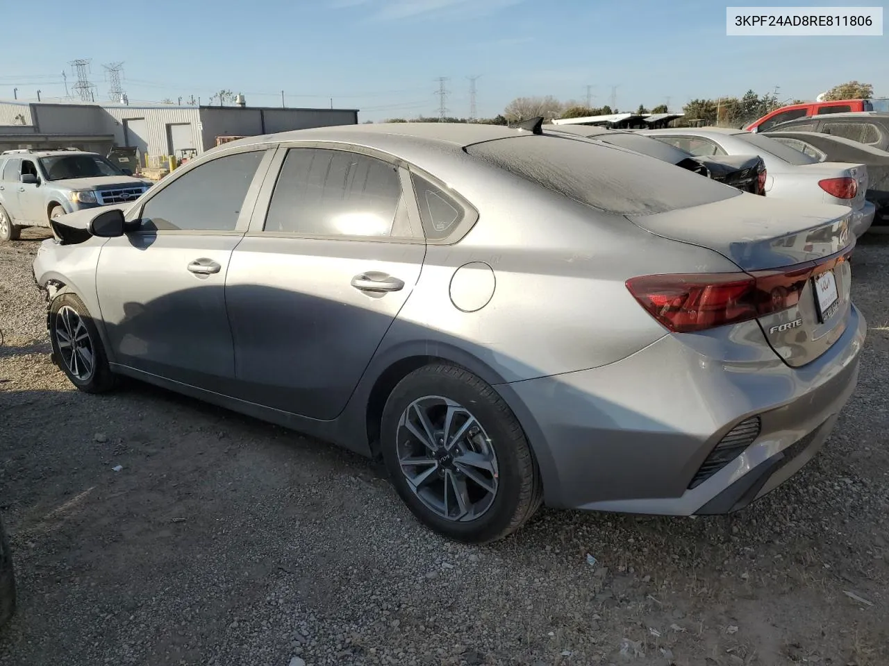 2024 Kia Forte Lx VIN: 3KPF24AD8RE811806 Lot: 75925304