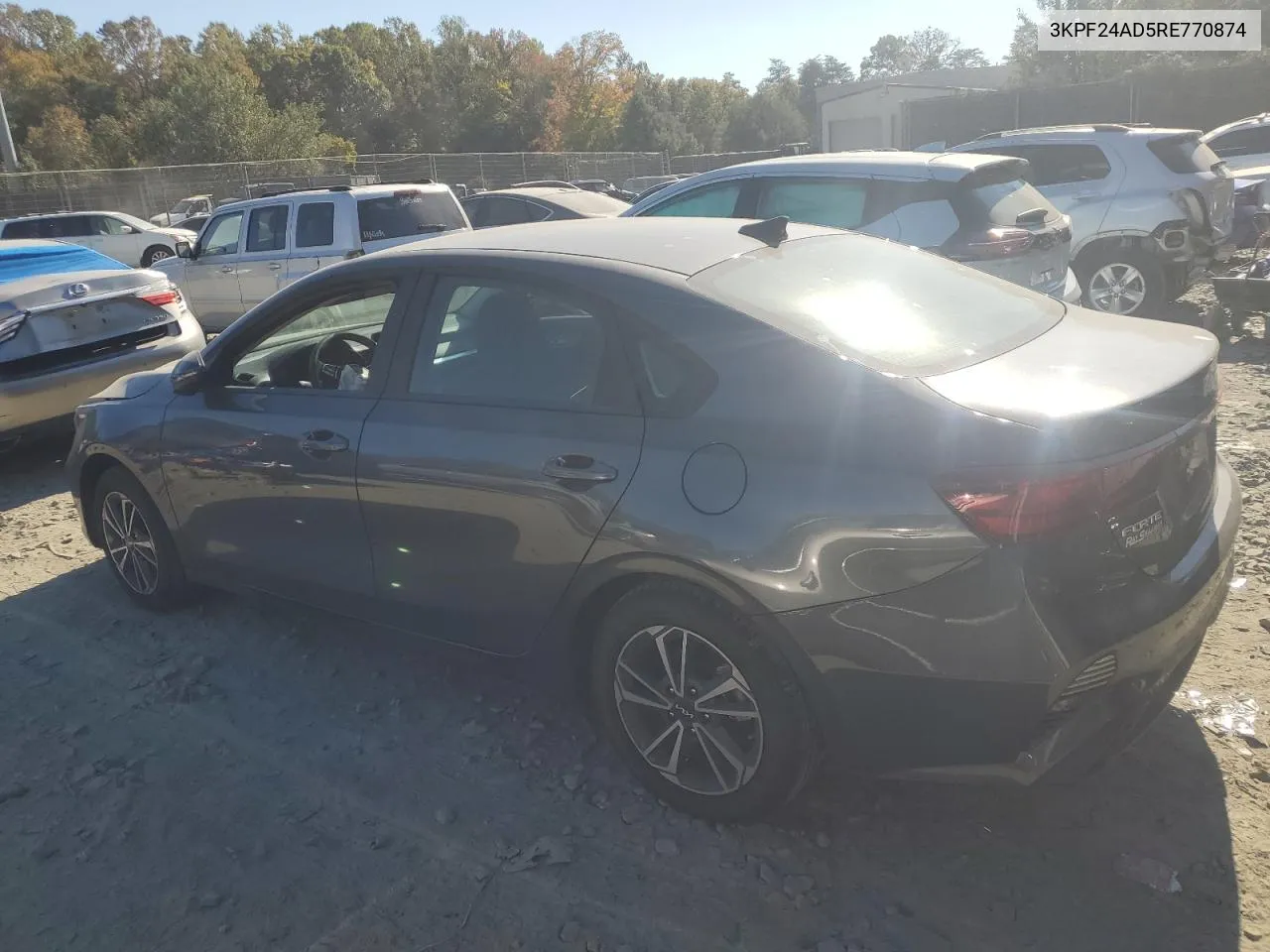 3KPF24AD5RE770874 2024 Kia Forte Lx