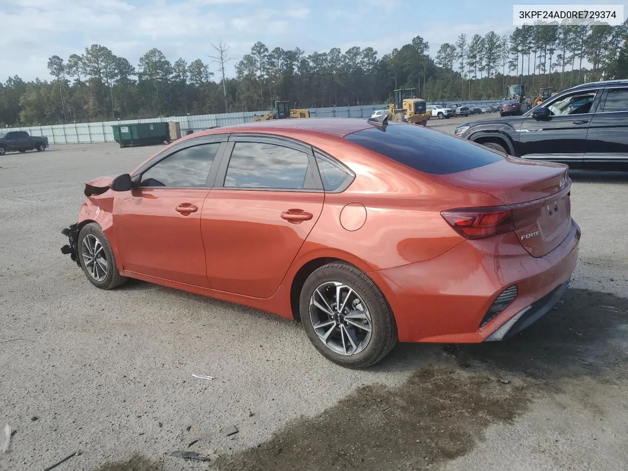 2024 Kia Forte Lx VIN: 3KPF24AD0RE729374 Lot: 77742064