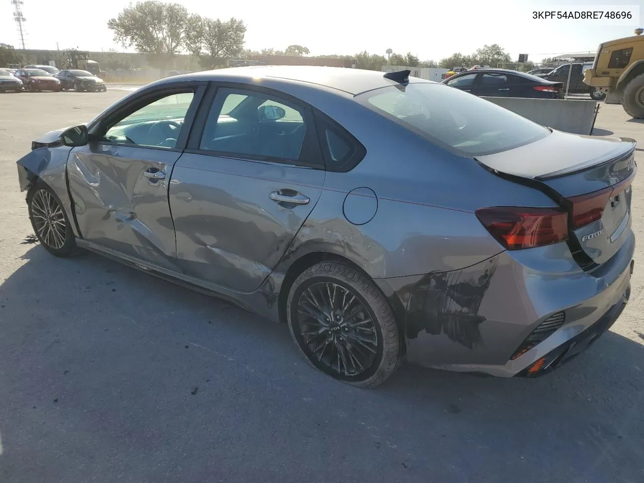 2024 Kia Forte Gt Line VIN: 3KPF54AD8RE748696 Lot: 78081794