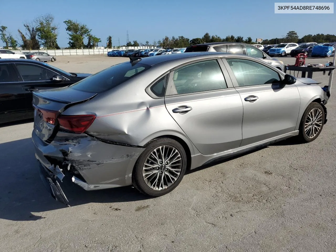 2024 Kia Forte Gt Line VIN: 3KPF54AD8RE748696 Lot: 78081794