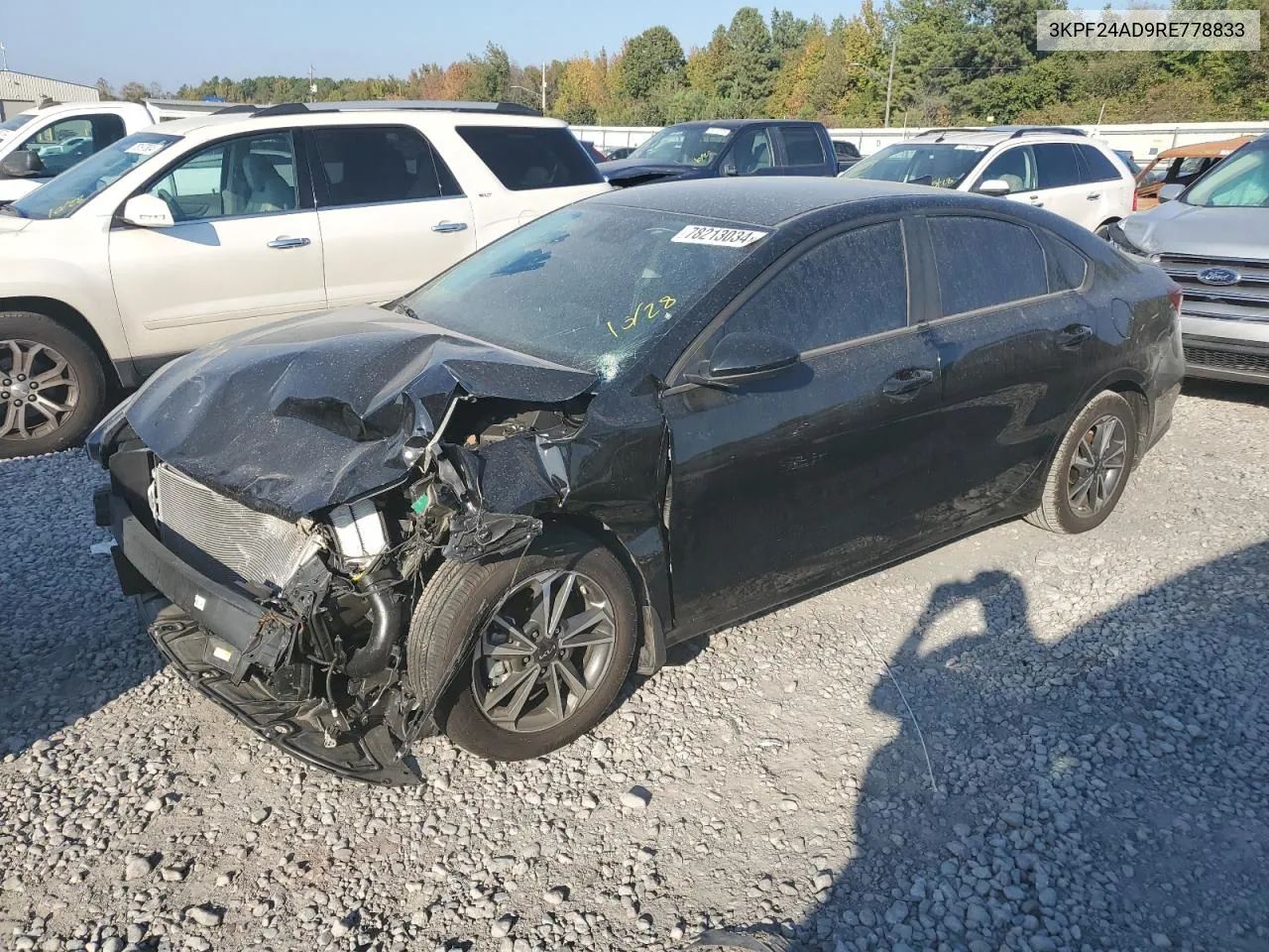 2024 Kia Forte Lx VIN: 3KPF24AD9RE778833 Lot: 78213034