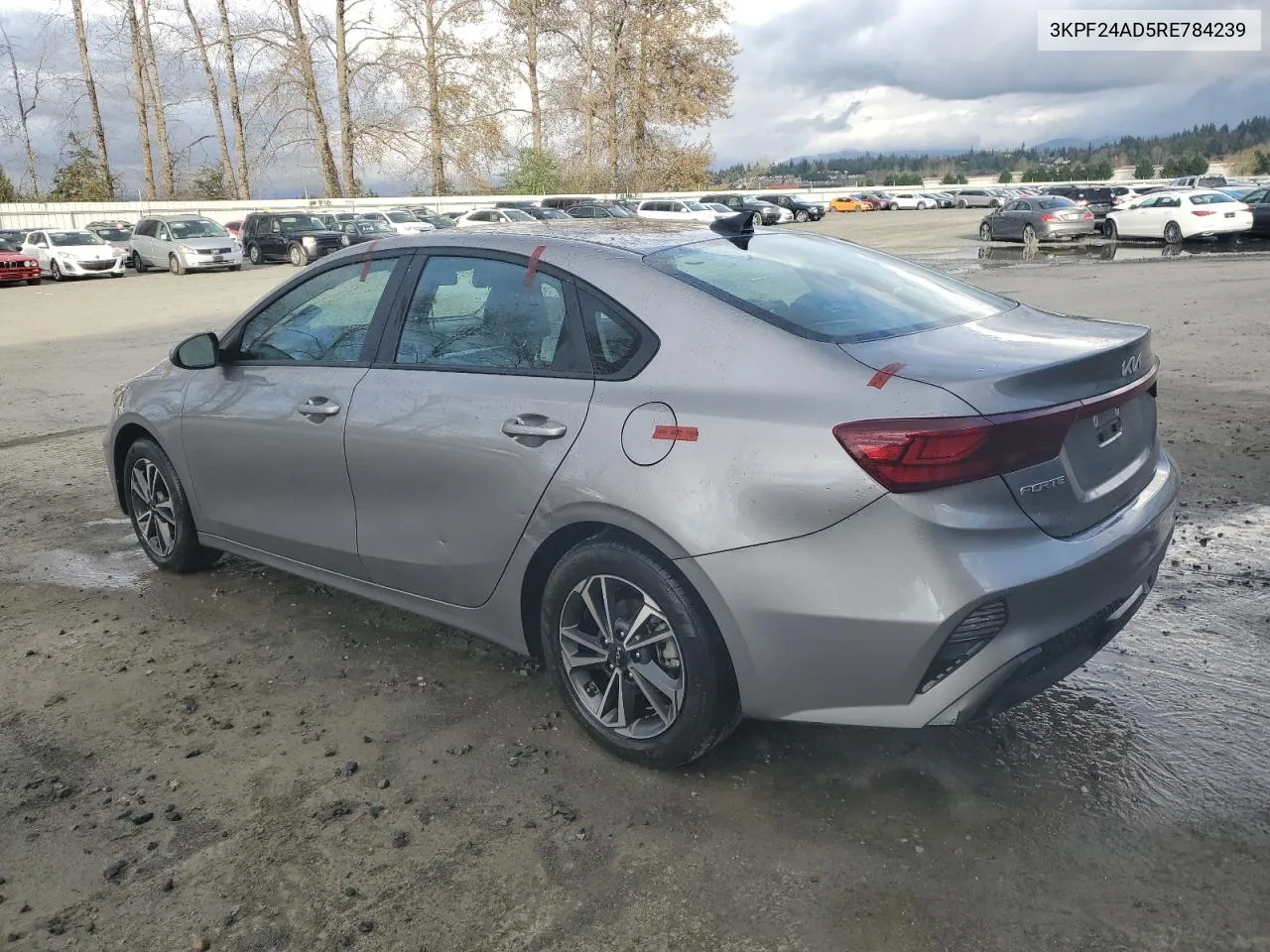 2024 Kia Forte Lx VIN: 3KPF24AD5RE784239 Lot: 78330494