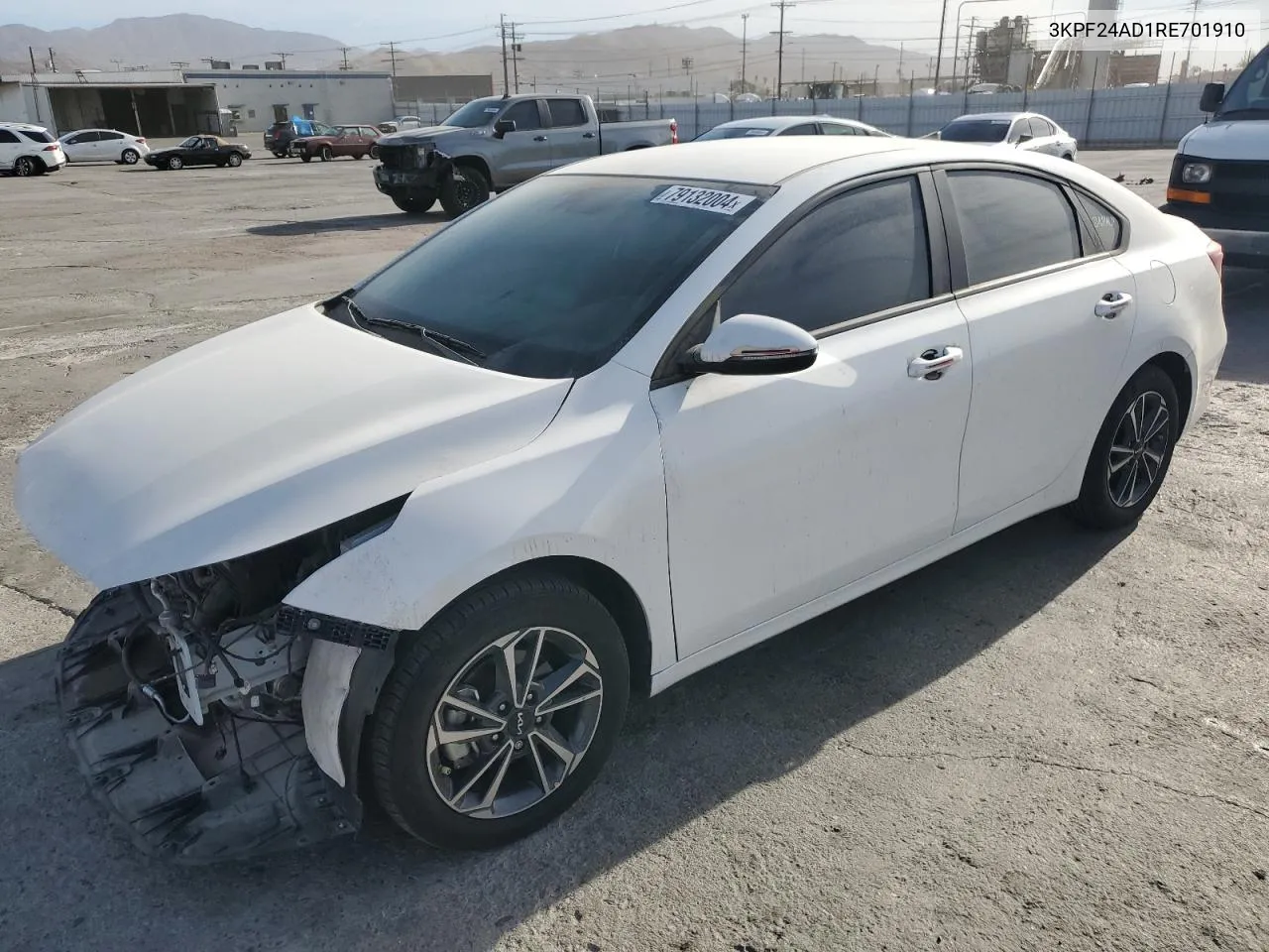 2024 Kia Forte Lx VIN: 3KPF24AD1RE701910 Lot: 79132004