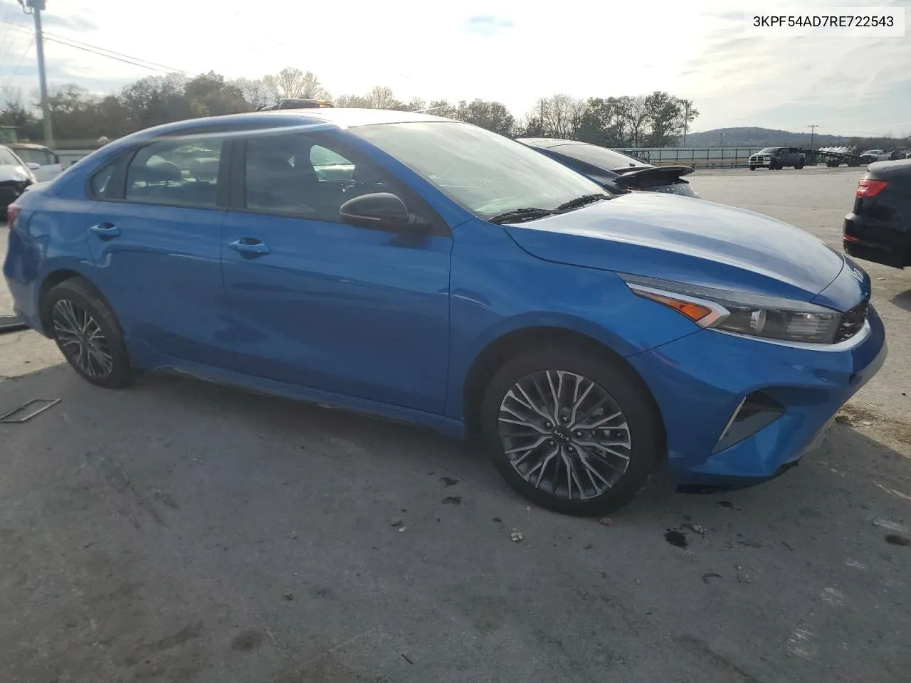 2024 Kia Forte Gt Line VIN: 3KPF54AD7RE722543 Lot: 79287584