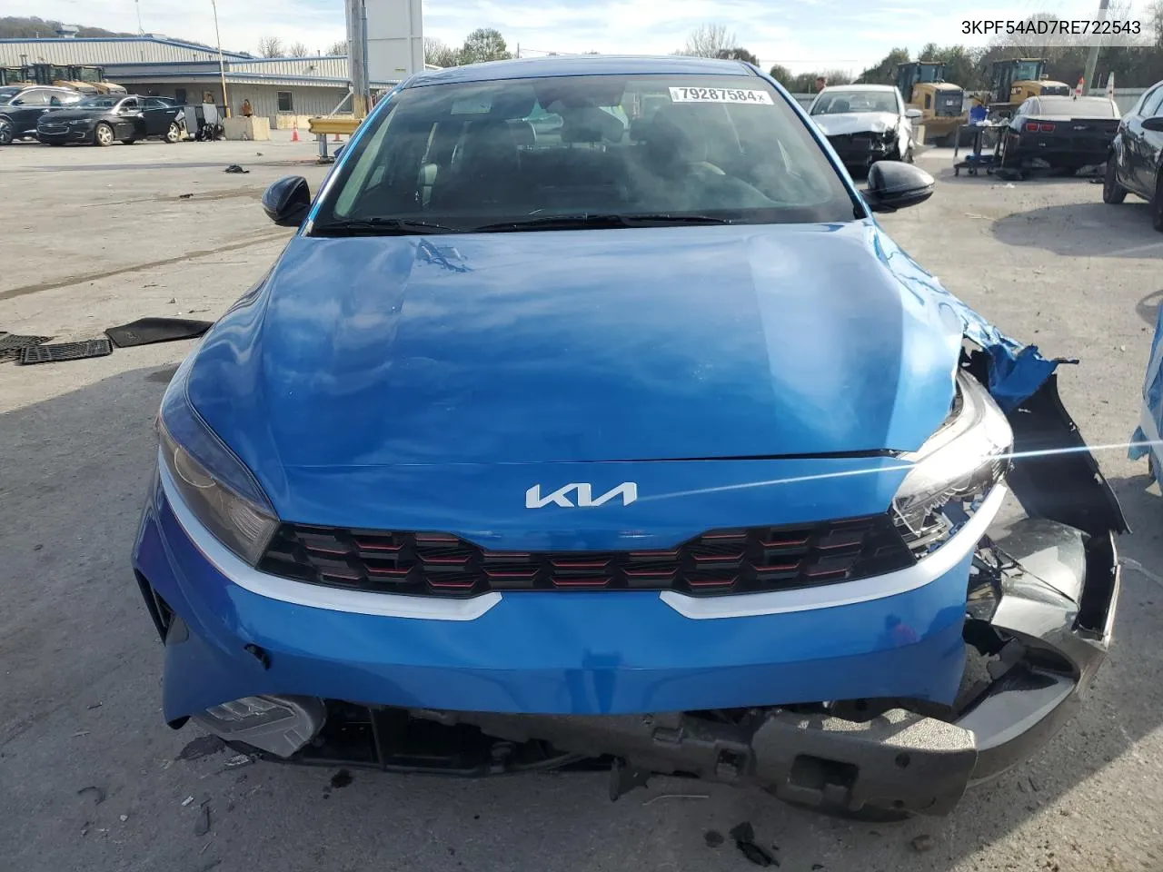 2024 Kia Forte Gt Line VIN: 3KPF54AD7RE722543 Lot: 79287584