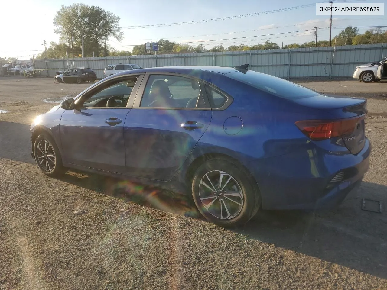 2024 Kia Forte Lx VIN: 3KPF24AD4RE698629 Lot: 79596874