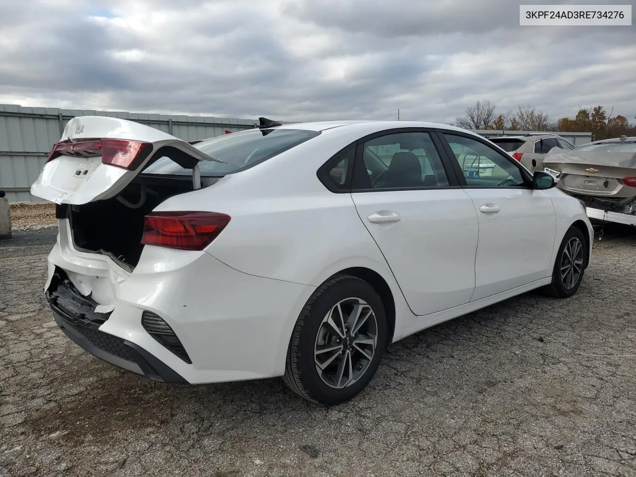 2024 Kia Forte Lx VIN: 3KPF24AD3RE734276 Lot: 79742294