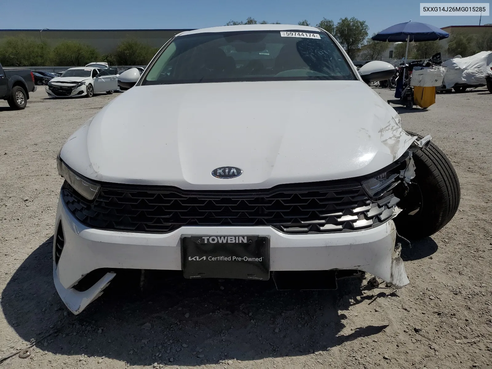 5XXG14J26MG015285 2021 Kia K5 Lxs