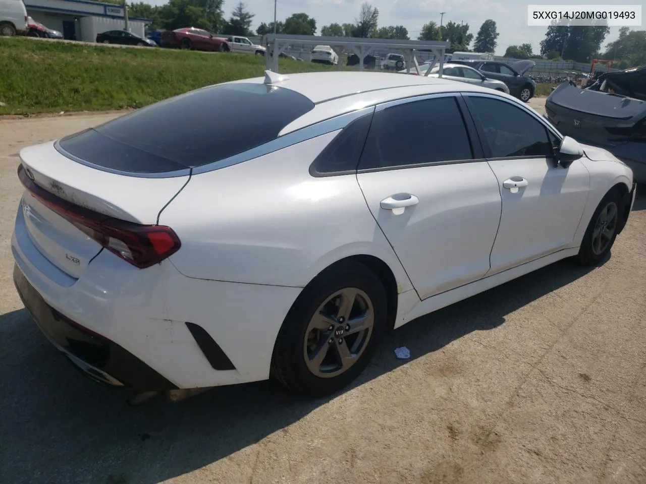 2021 Kia K5 Lxs VIN: 5XXG14J20MG019493 Lot: 66091324