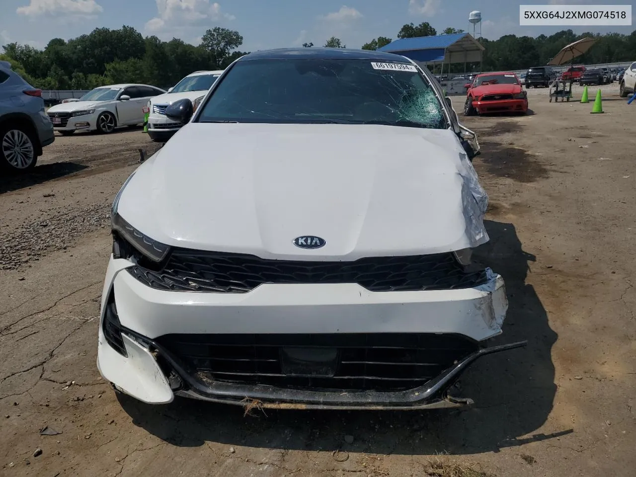 2021 Kia K5 Gt Line VIN: 5XXG64J2XMG074518 Lot: 66197594