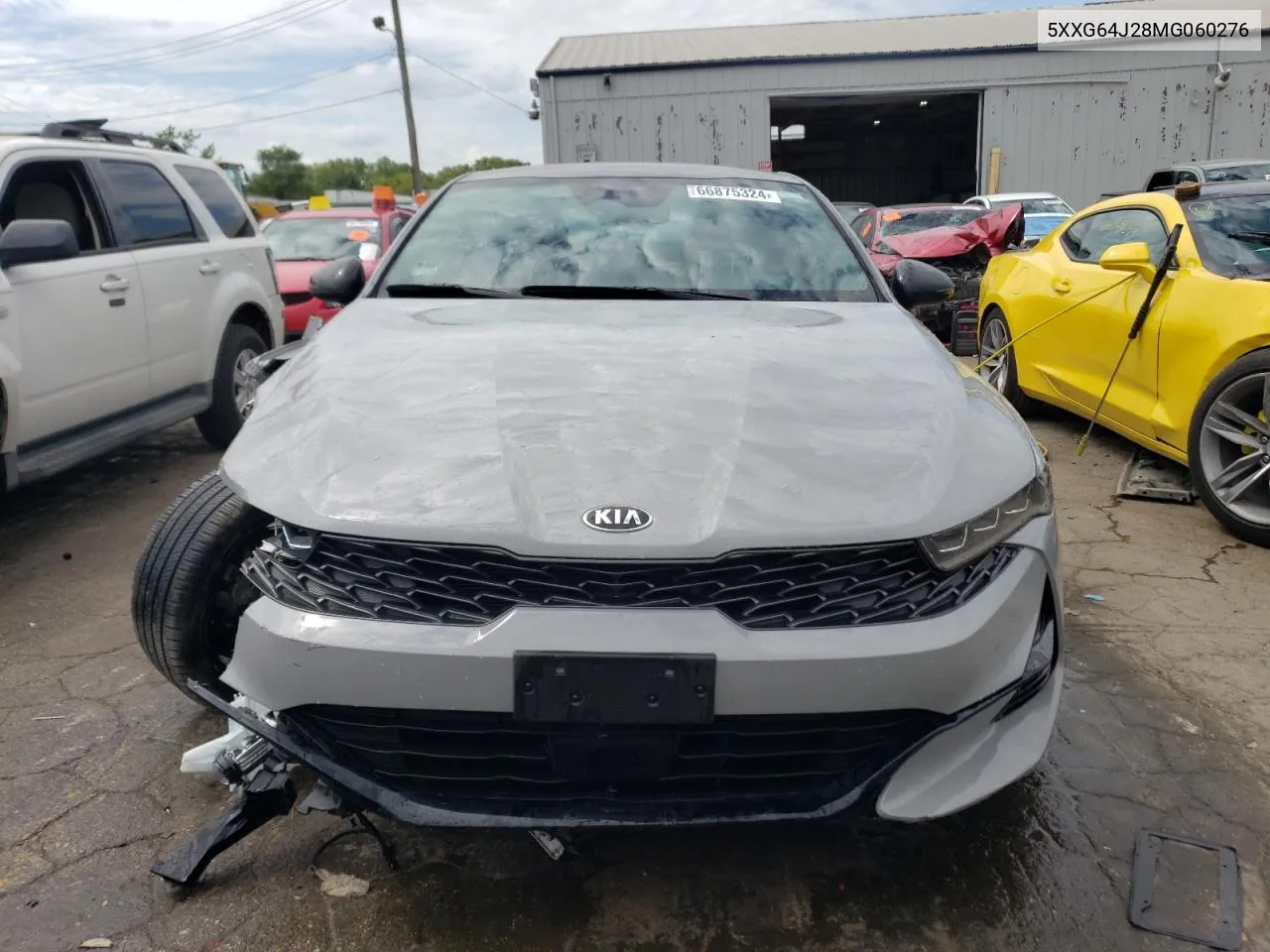 2021 Kia K5 Gt Line VIN: 5XXG64J28MG060276 Lot: 66875324