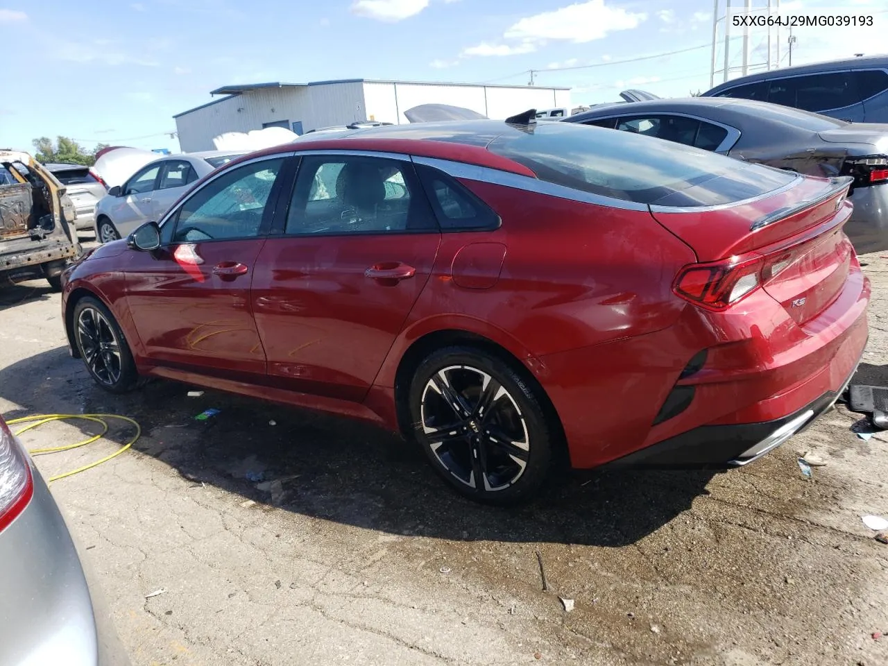 2021 Kia K5 Gt Line VIN: 5XXG64J29MG039193 Lot: 67704744