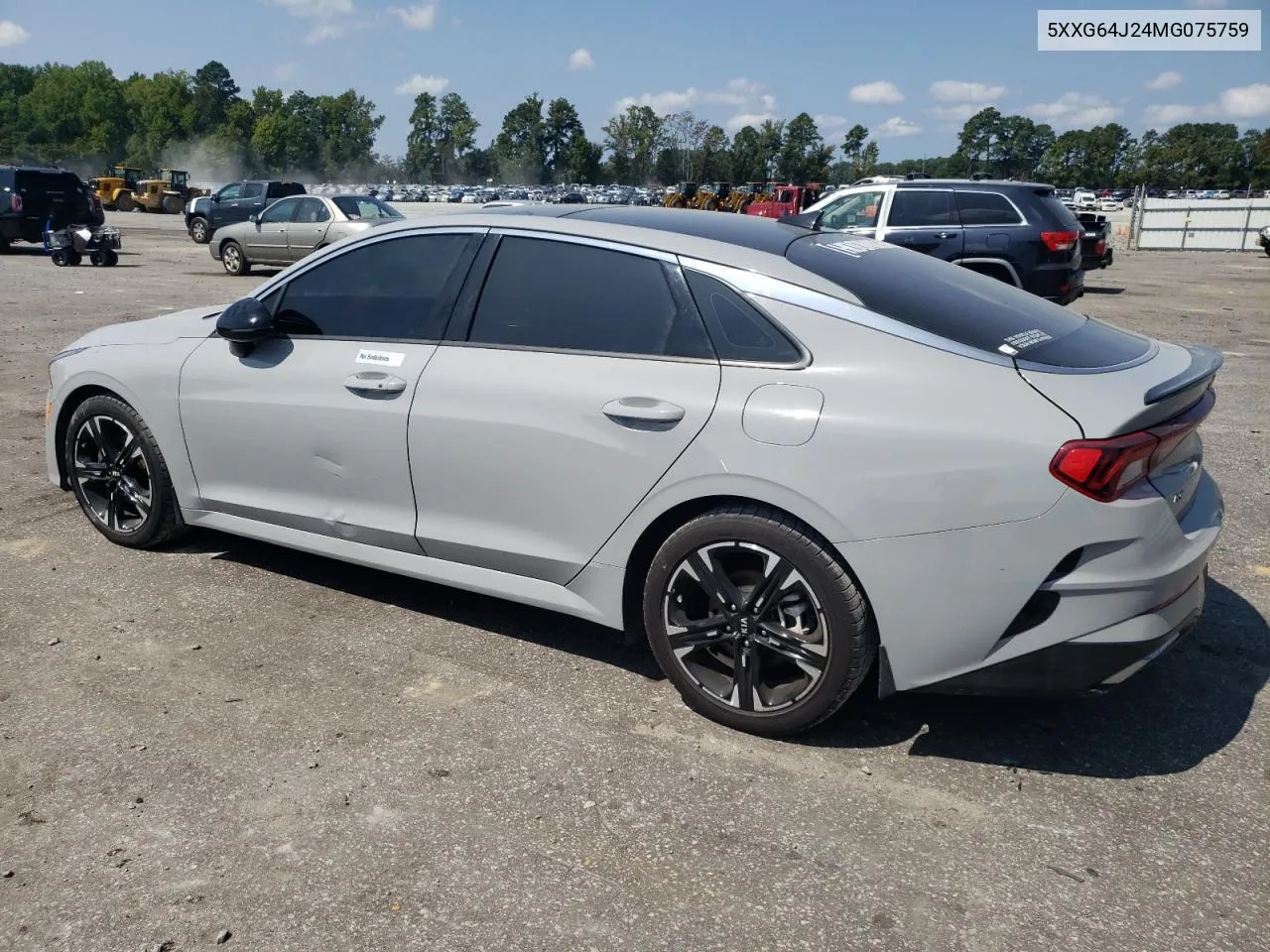 2021 Kia K5 Gt Line VIN: 5XXG64J24MG075759 Lot: 67787894