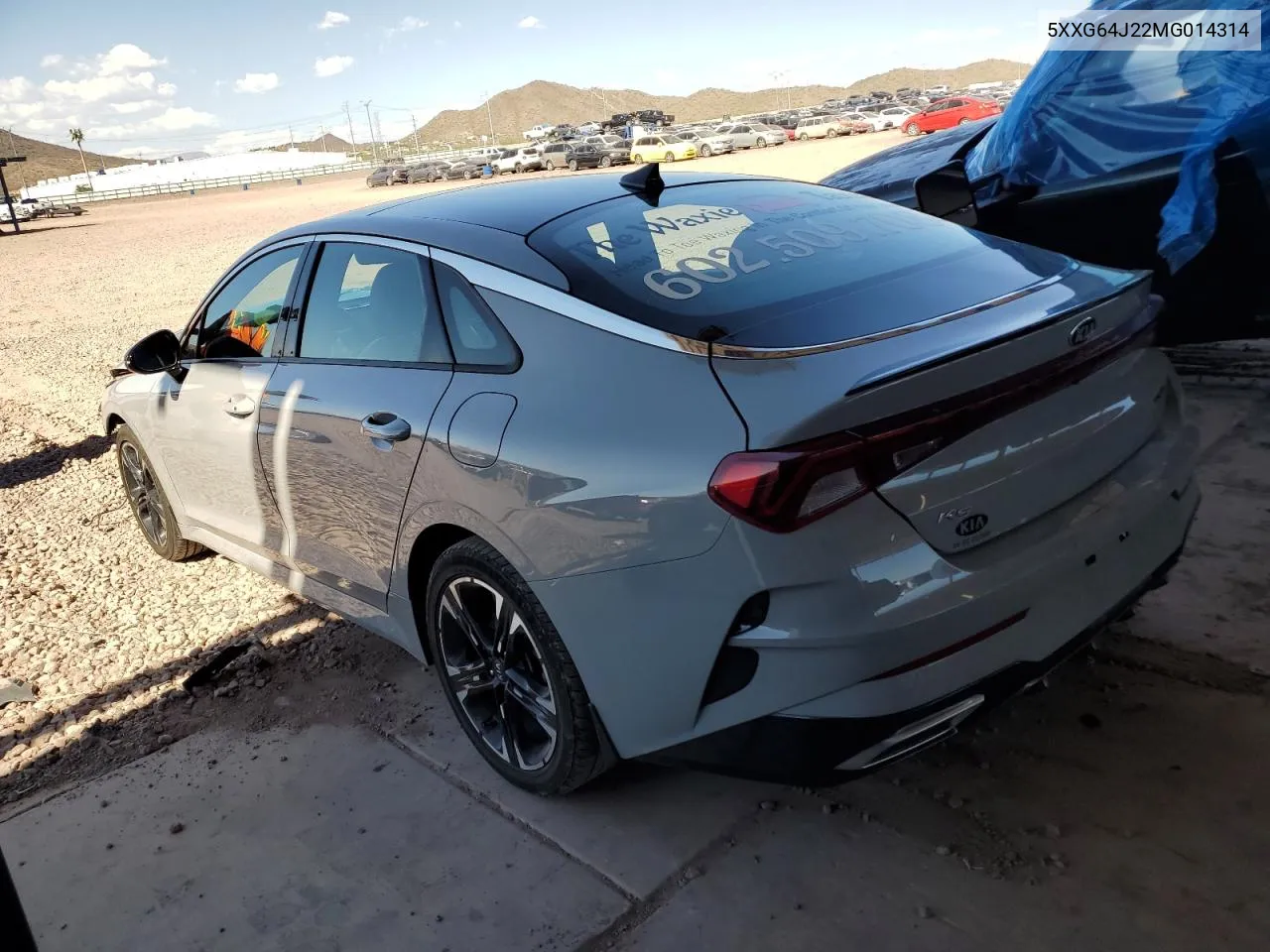 2021 Kia K5 Gt Line VIN: 5XXG64J22MG014314 Lot: 70082234