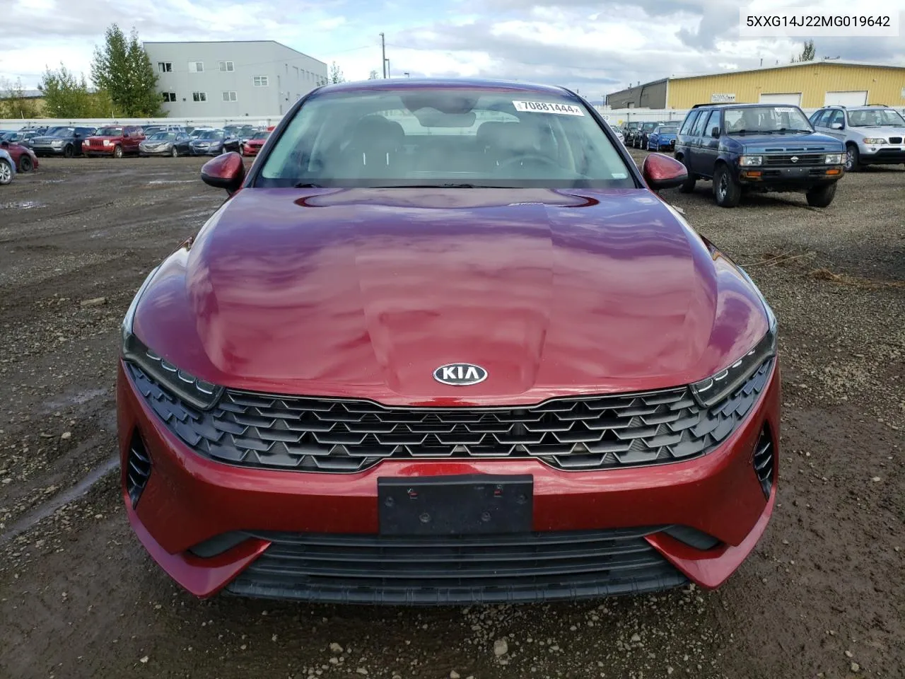 2021 Kia K5 Lxs VIN: 5XXG14J22MG019642 Lot: 70881444