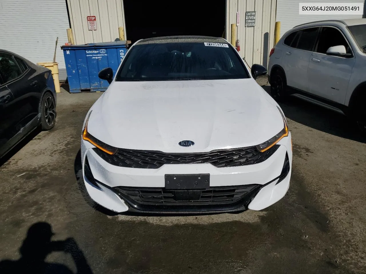 2021 Kia K5 Gt Line VIN: 5XXG64J20MG051491 Lot: 71206344