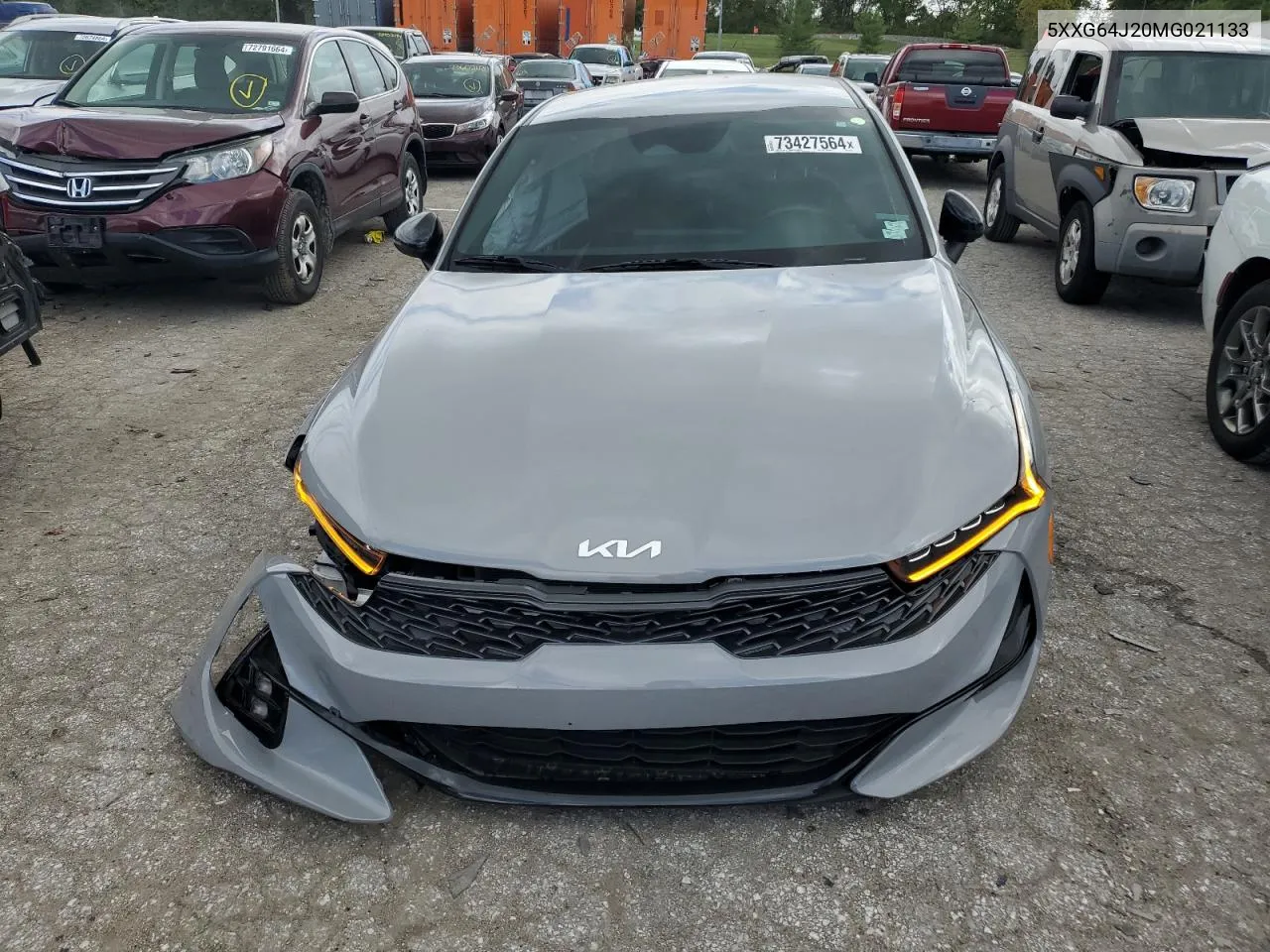 2021 Kia K5 Gt Line VIN: 5XXG64J20MG021133 Lot: 73427564