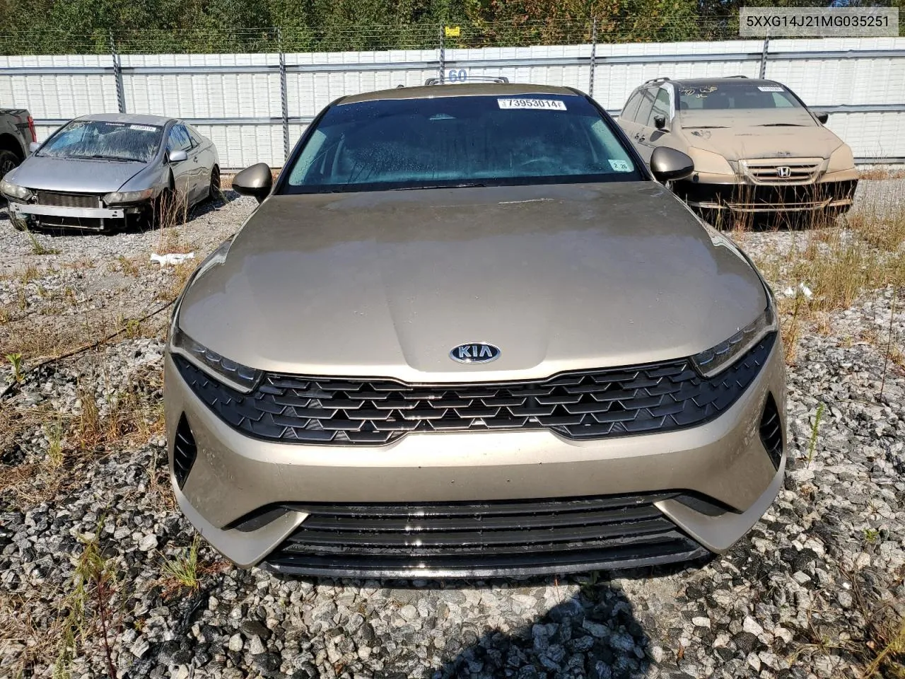 2021 Kia K5 Lxs VIN: 5XXG14J21MG035251 Lot: 73953014