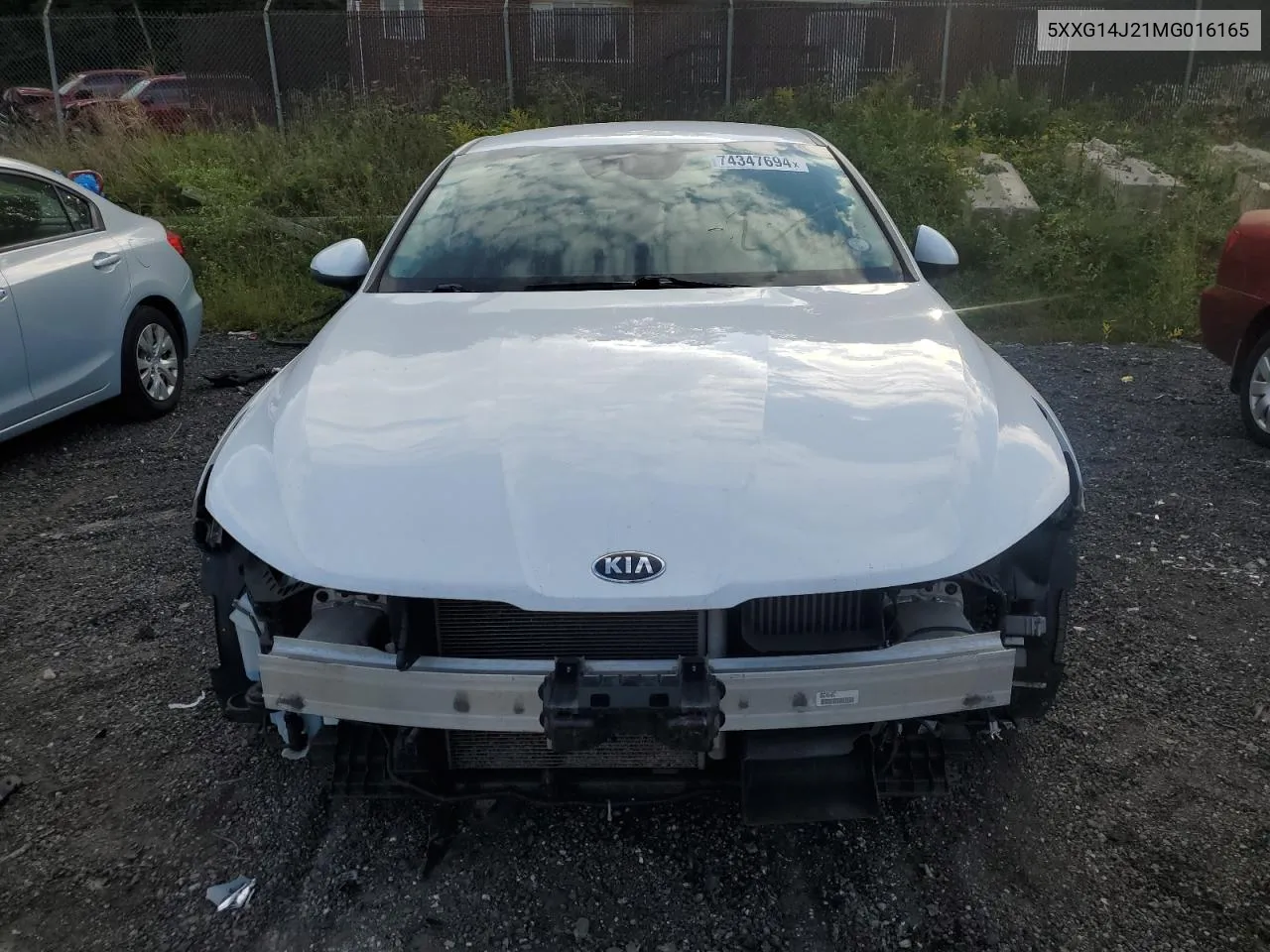 5XXG14J21MG016165 2021 Kia K5 Lxs