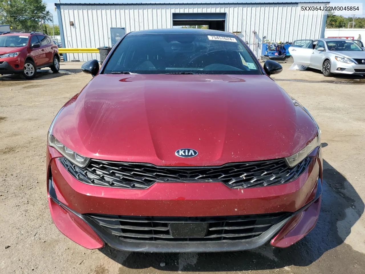 2021 Kia K5 Gt Line VIN: 5XXG64J22MG045854 Lot: 75457624