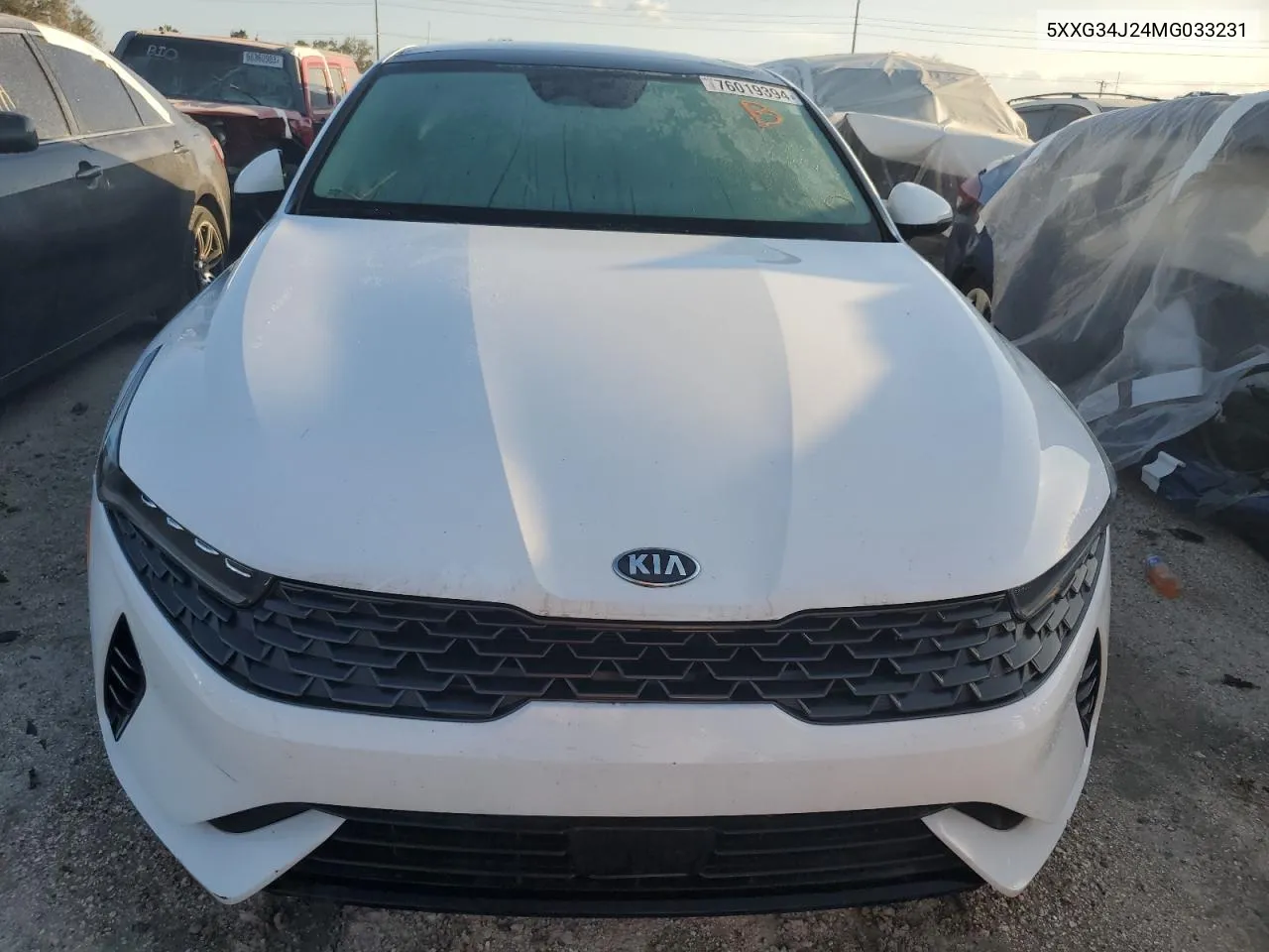 2021 Kia K5 Ex VIN: 5XXG34J24MG033231 Lot: 76019394