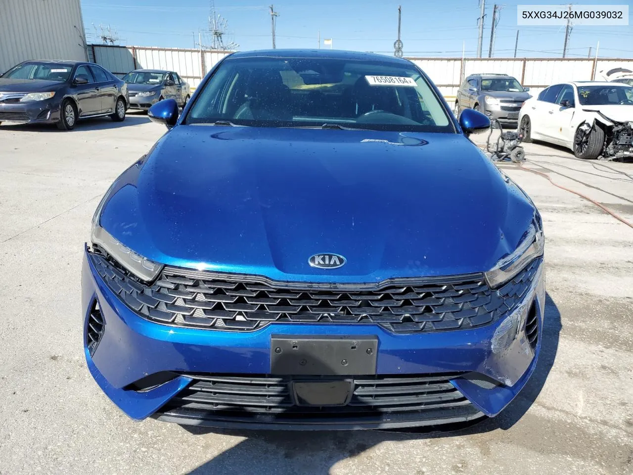 2021 Kia K5 Ex VIN: 5XXG34J26MG039032 Lot: 76508164