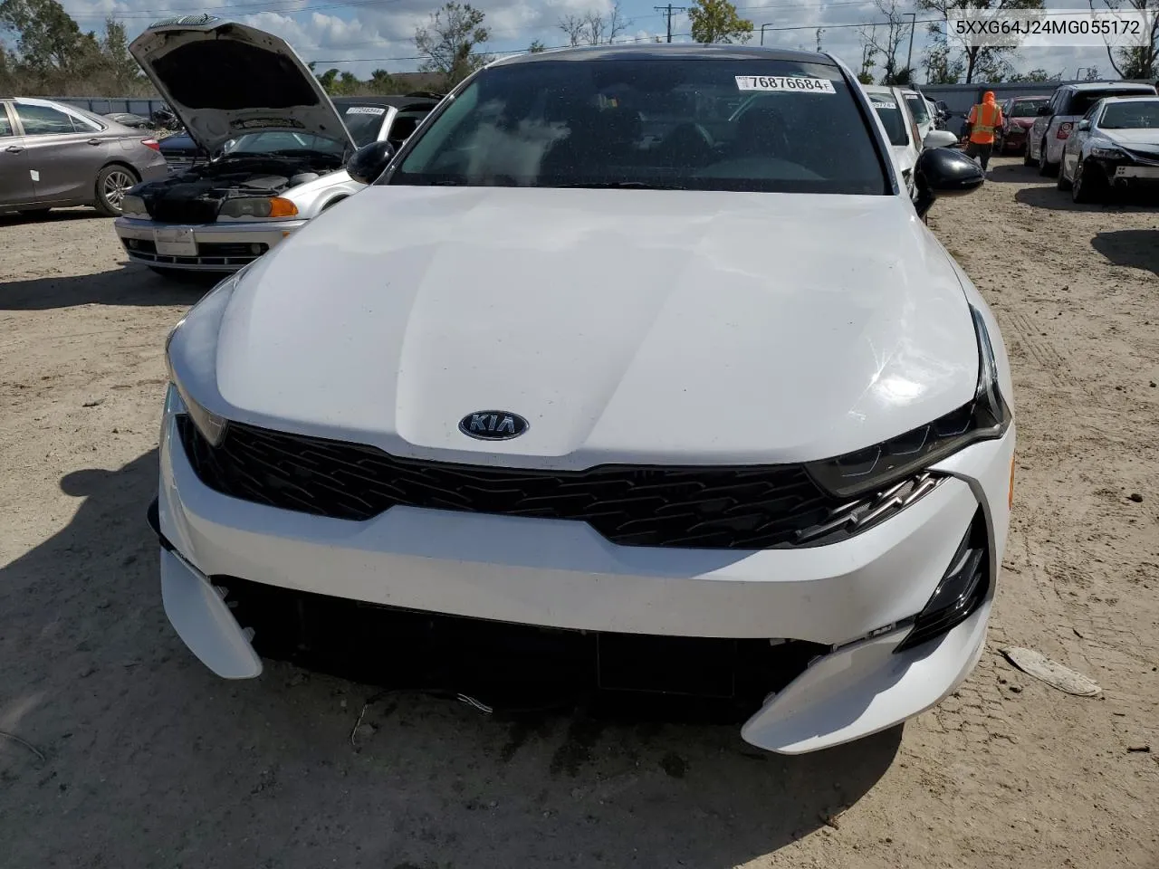 2021 Kia K5 Gt Line VIN: 5XXG64J24MG055172 Lot: 76876684