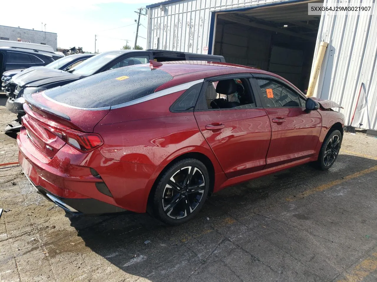 2021 Kia K5 Gt Line VIN: 5XXG64J29MG021907 Lot: 77027134