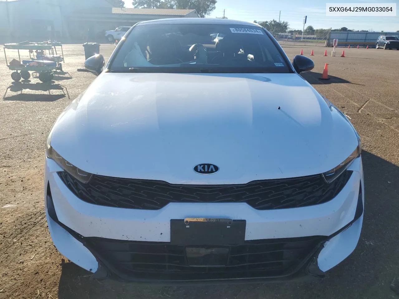 2021 Kia K5 Gt Line VIN: 5XXG64J29MG033054 Lot: 80584034