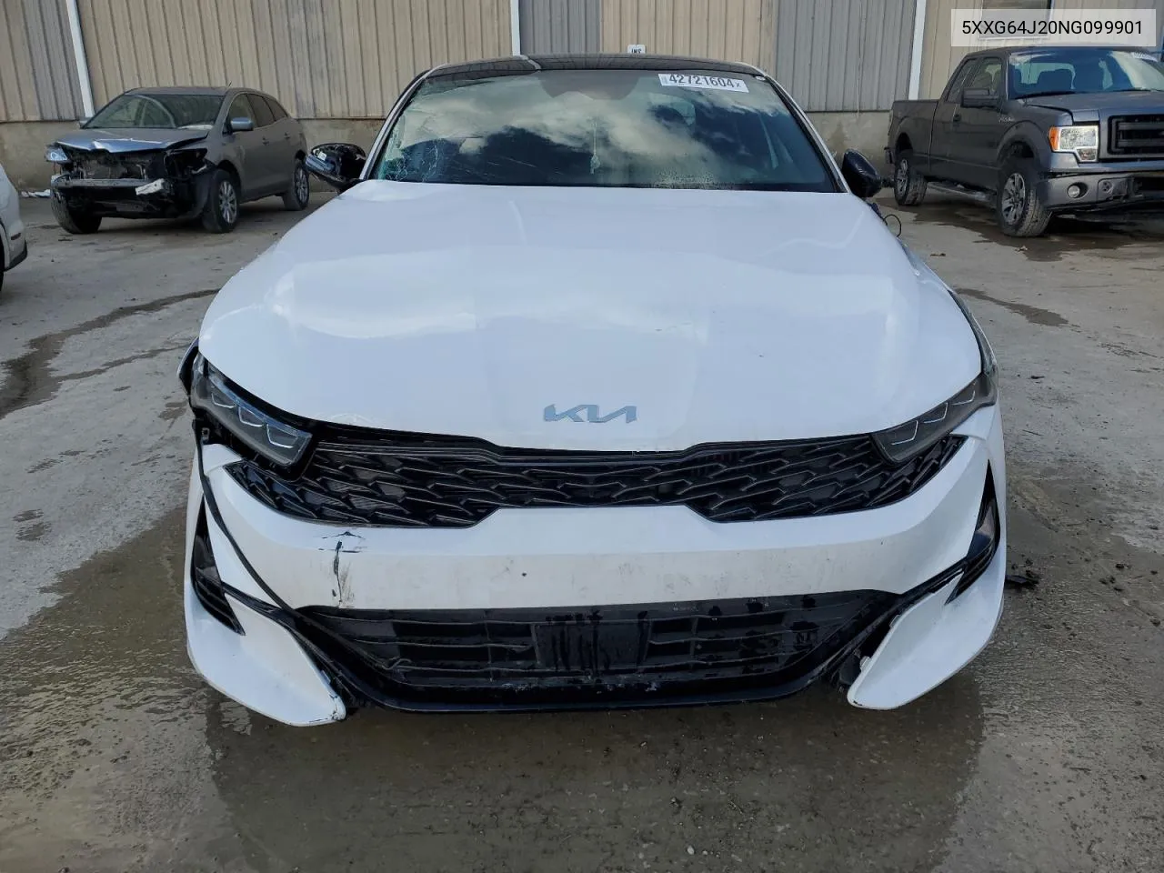 2022 Kia K5 Gt Line VIN: 5XXG64J20NG099901 Lot: 42721604