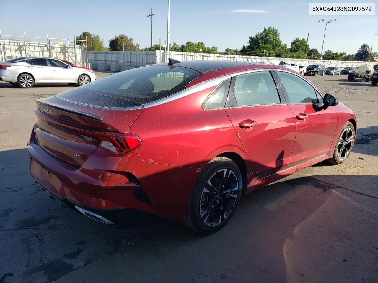 2022 Kia K5 Gt Line VIN: 5XXG64J28NG097572 Lot: 57918754