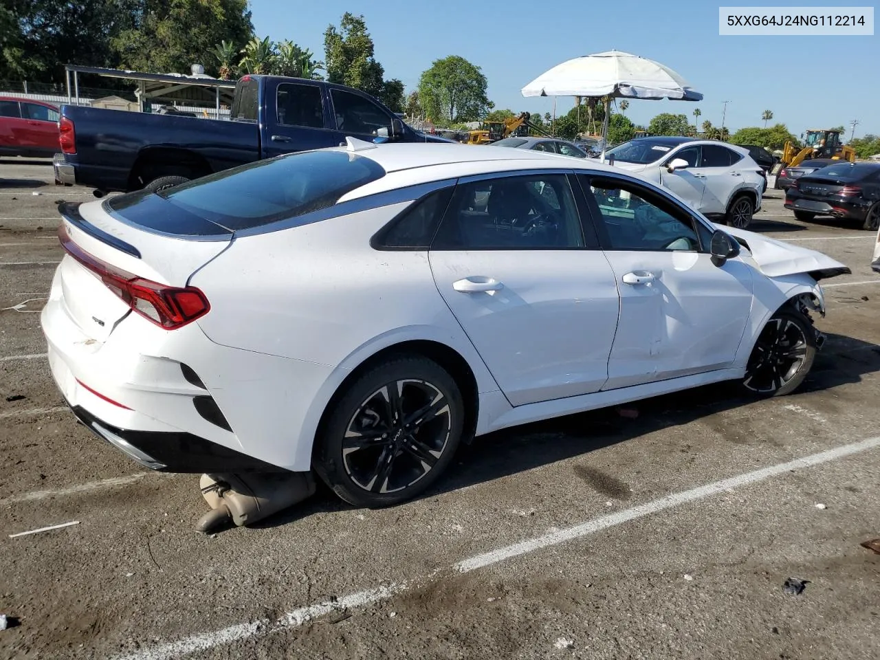 2022 Kia K5 Gt Line VIN: 5XXG64J24NG112214 Lot: 60465534