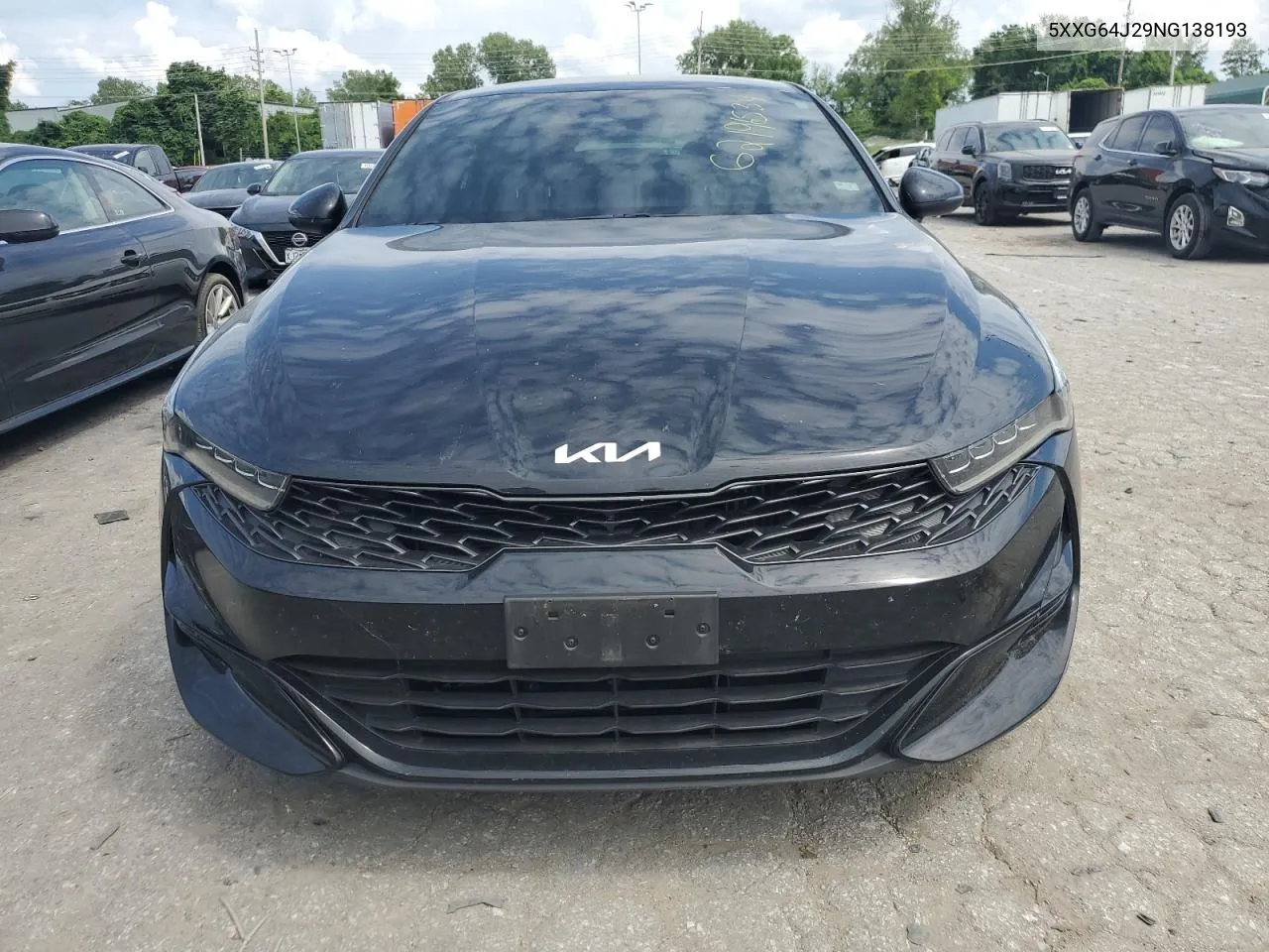 2022 Kia K5 Gt Line VIN: 5XXG64J29NG138193 Lot: 62196534