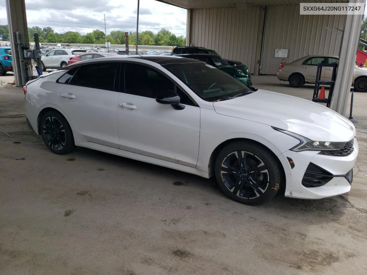 2022 Kia K5 Gt Line VIN: 5XXG64J20NG117247 Lot: 62606434