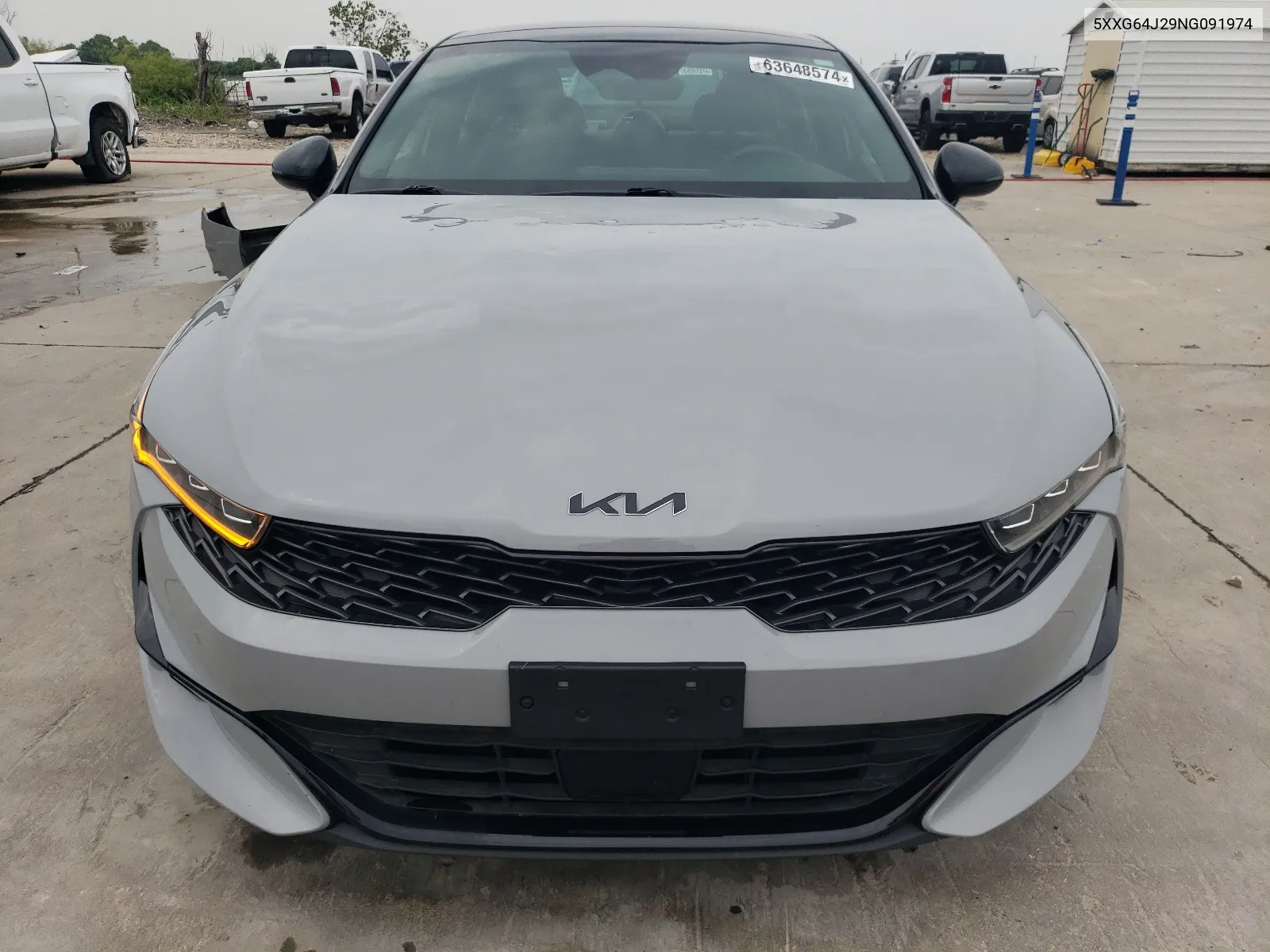 2022 Kia K5 Gt Line VIN: 5XXG64J29NG091974 Lot: 63648574