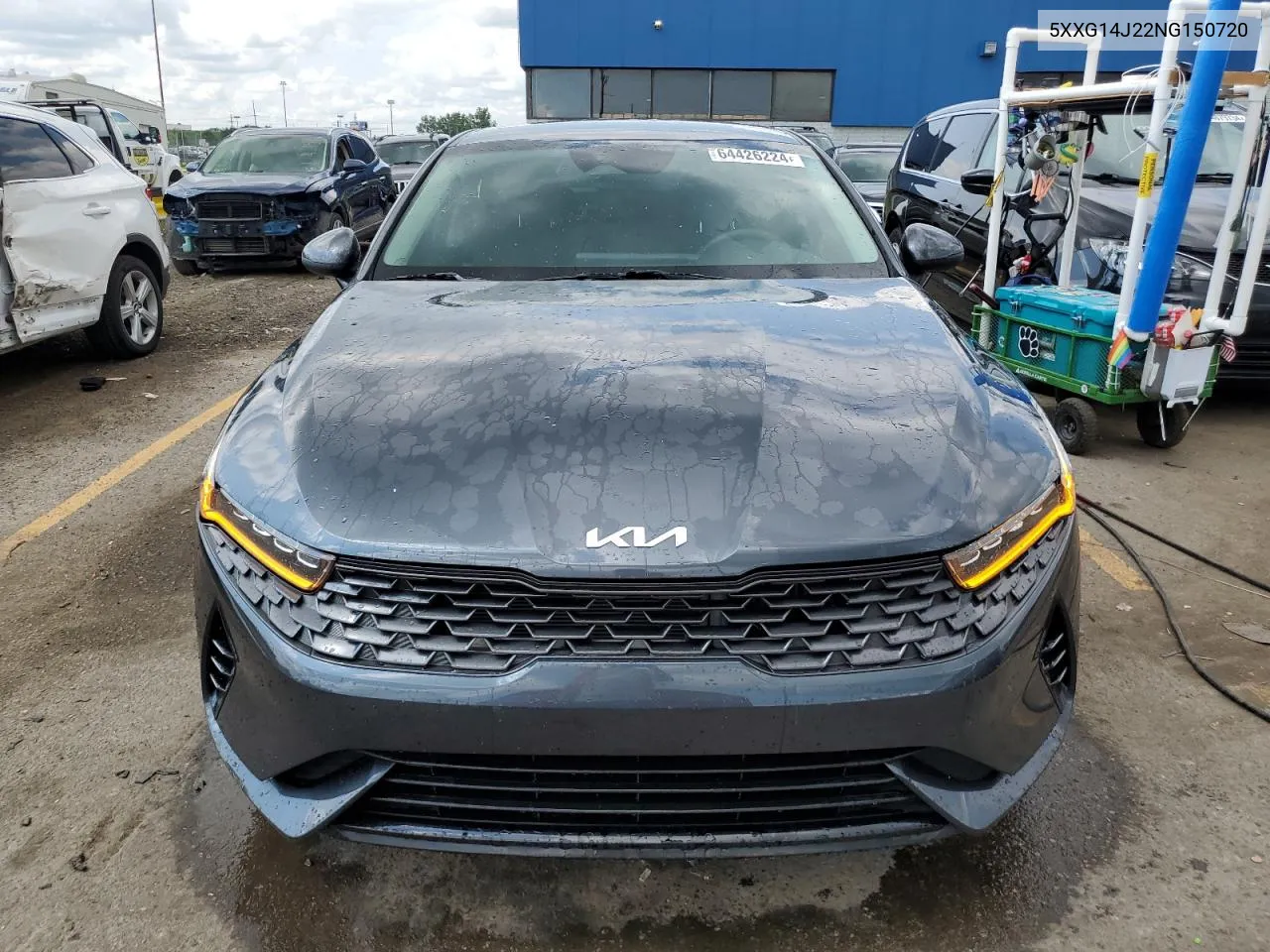 2022 Kia K5 Lxs VIN: 5XXG14J22NG150720 Lot: 64426224