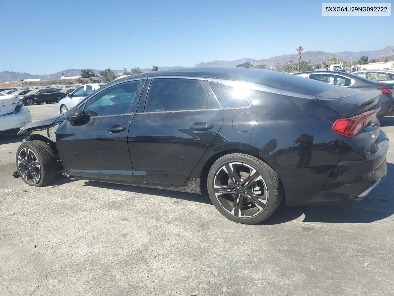 2022 Kia K5 Gt Line VIN: 5XXG64J29NG092722 Lot: 69615754