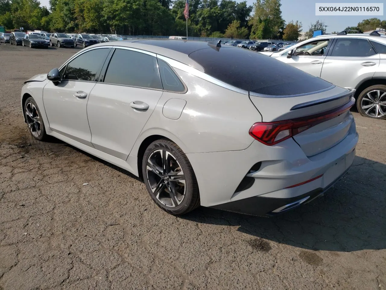 2022 Kia K5 Gt Line VIN: 5XXG64J22NG116570 Lot: 69685804