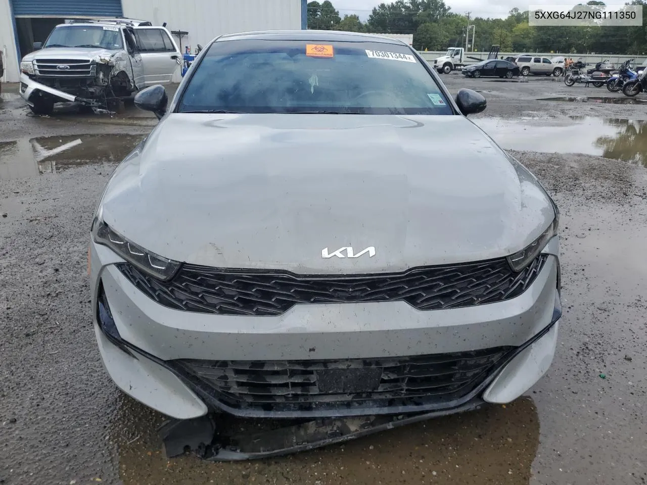 2022 Kia K5 Gt Line VIN: 5XXG64J27NG111350 Lot: 70301344