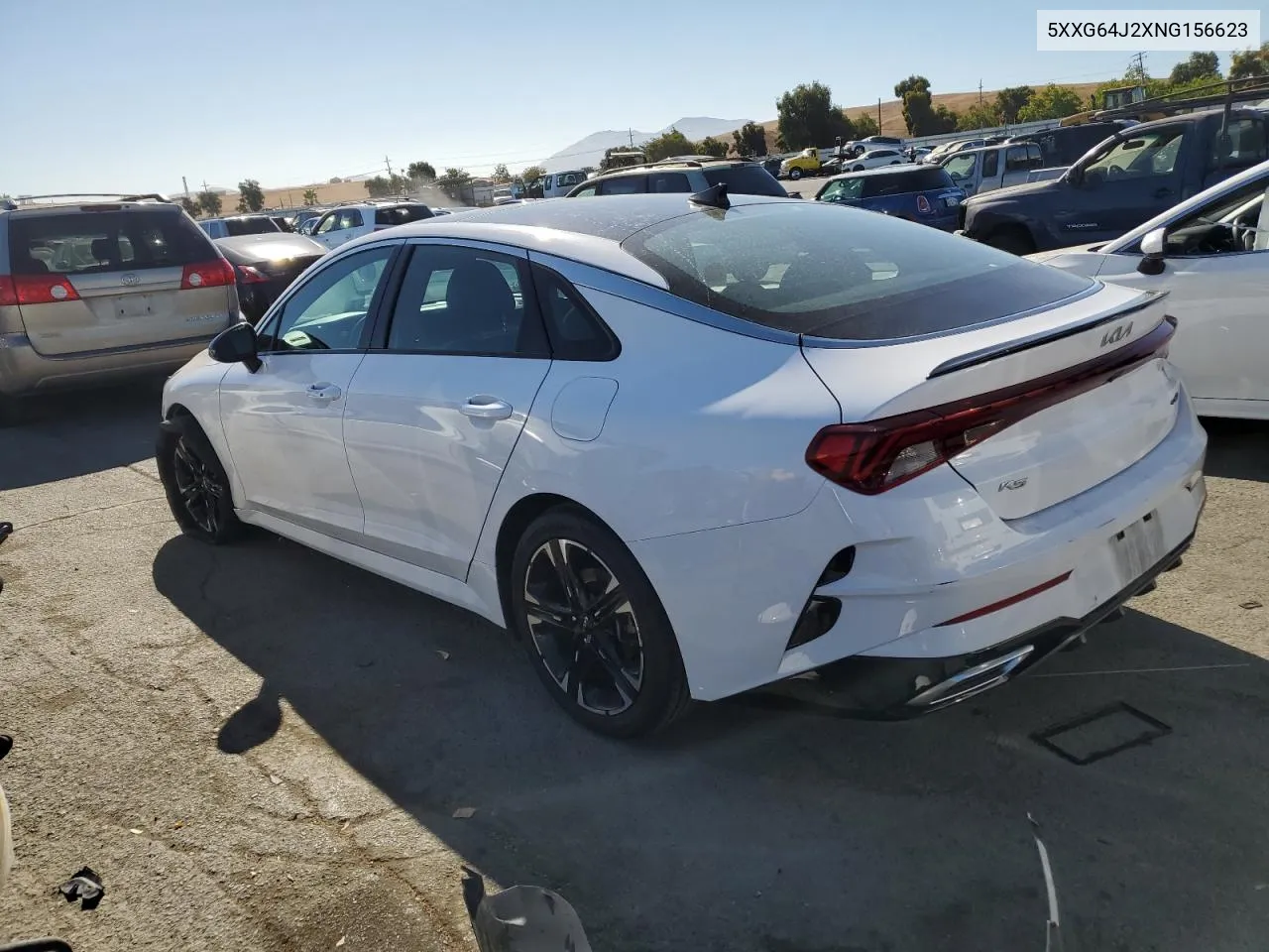 2022 Kia K5 Gt Line VIN: 5XXG64J2XNG156623 Lot: 71004994