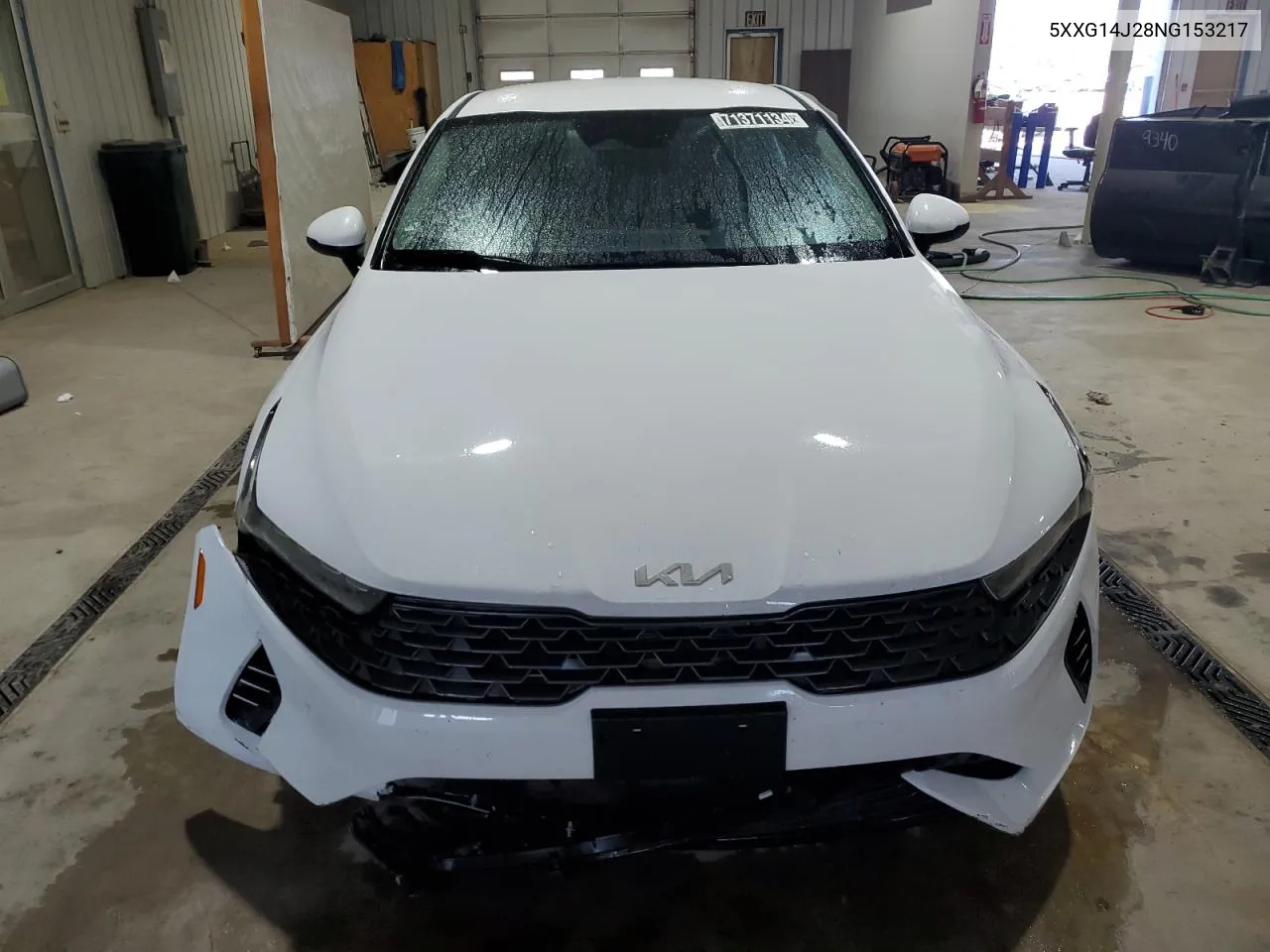 2022 Kia K5 Lxs VIN: 5XXG14J28NG153217 Lot: 71371134