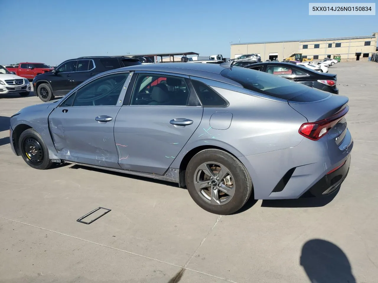 2022 Kia K5 Lxs VIN: 5XXG14J26NG150834 Lot: 71812714