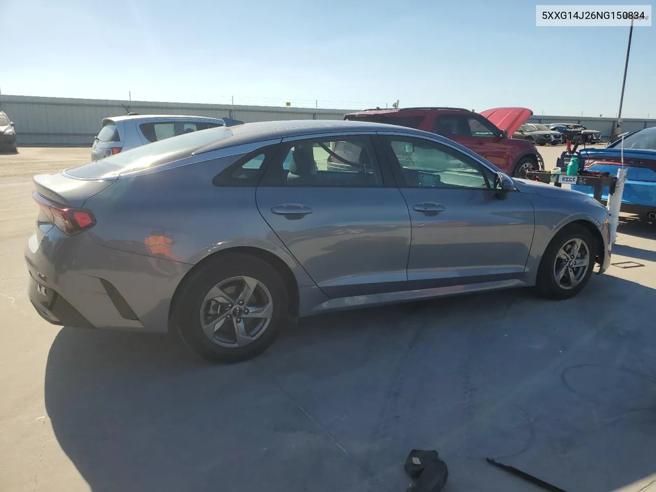 2022 Kia K5 Lxs VIN: 5XXG14J26NG150834 Lot: 71812714