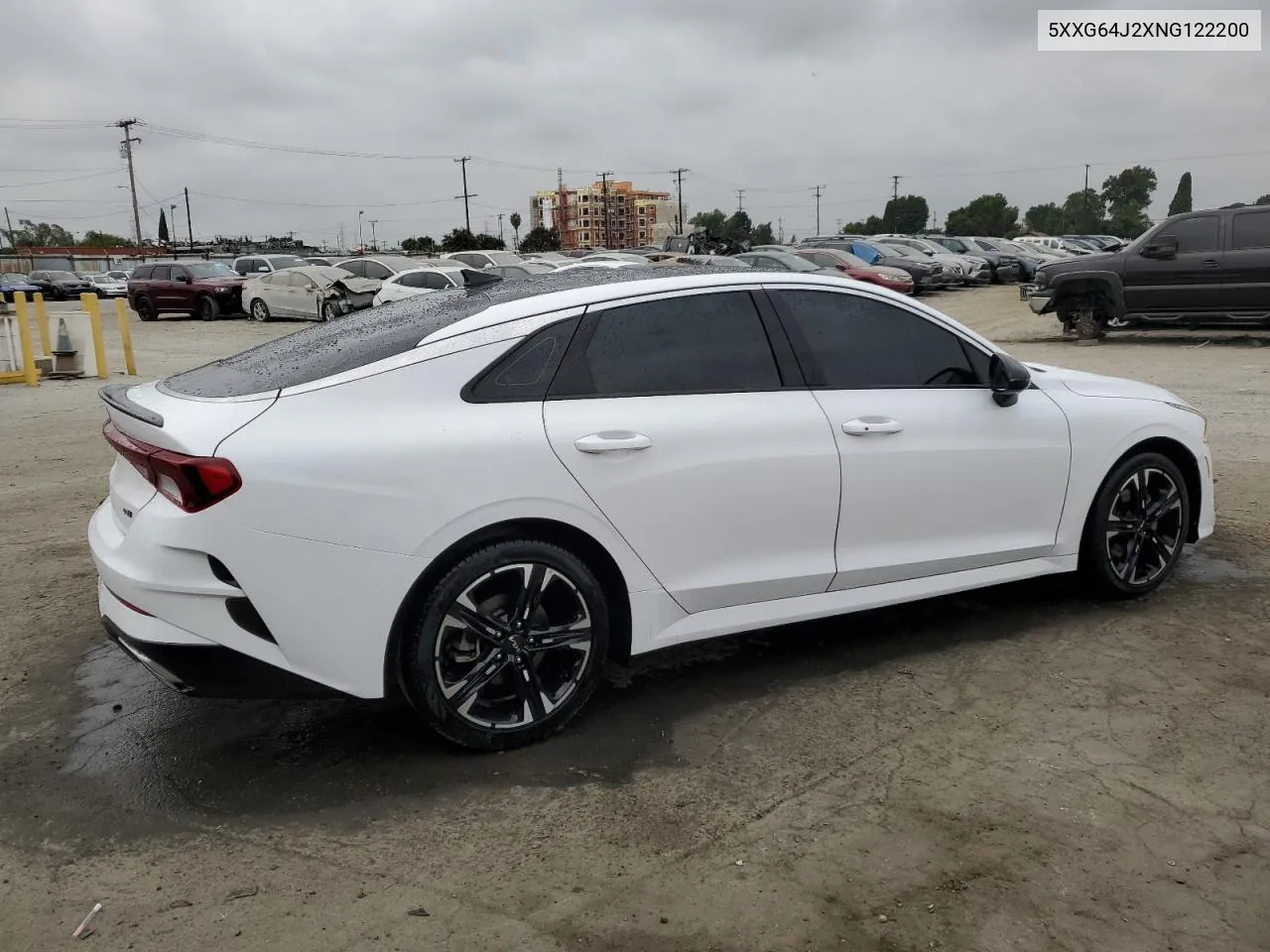 2022 Kia K5 Gt Line VIN: 5XXG64J2XNG122200 Lot: 72272744